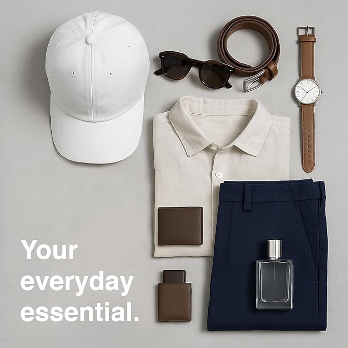 Classic Dad Hat Cotton, Low-Profile Plain Baseball Cap, Adjustable, Breathable and Packable