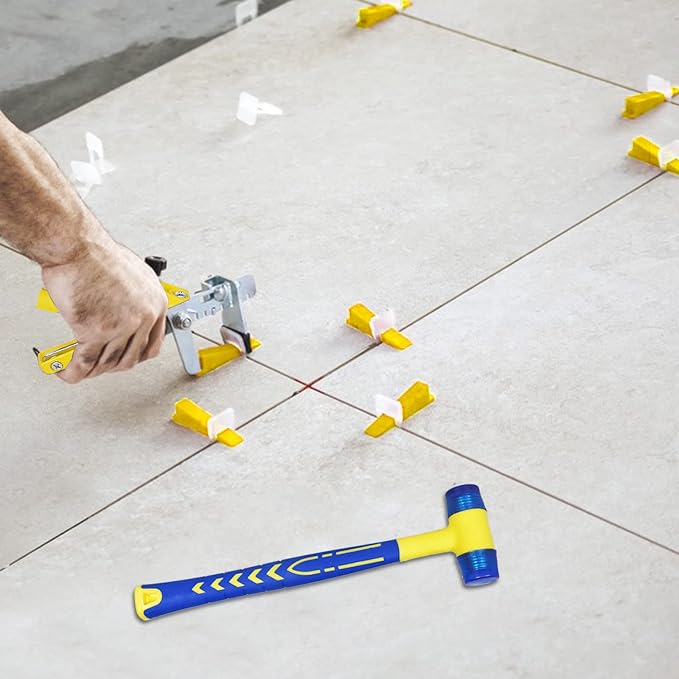 Tile Leveling System with Tile Plier 600Pcs Piece Tile Spacers Clips 200Pcs - Image 3