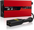 36 Volt Golf Carts Battery Charger for EZGO TXT, Trickle Charger 3.0 Technology, 18 AMP, 4-6 hrs Full Charge, Replace EZGO D-Plug, 16FT