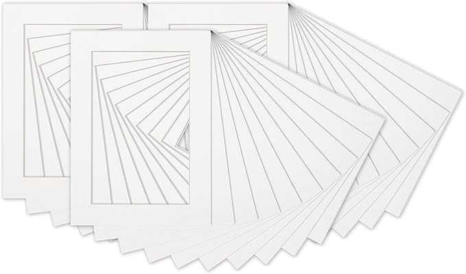5.5x8.5 Mat for 8.5x11 Frame by Poster+Palooza