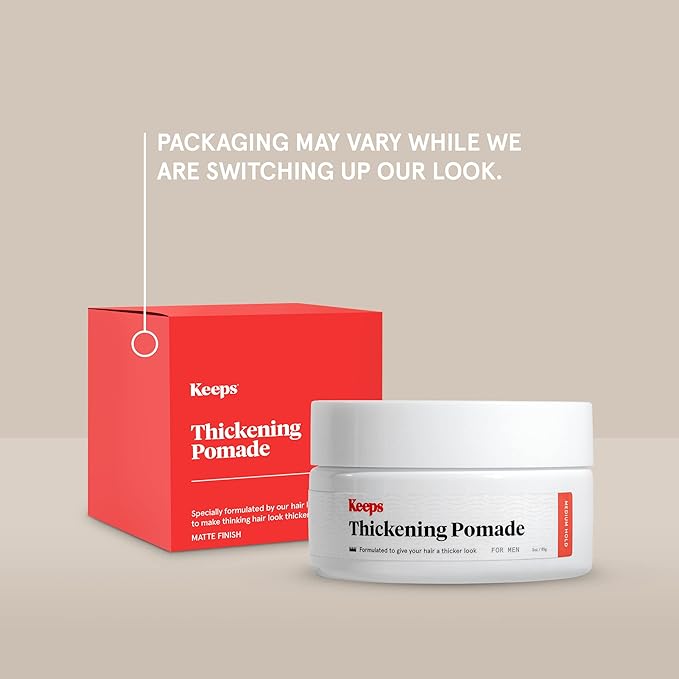 Keeps Matte Thickening Pomade for Men - Image 8