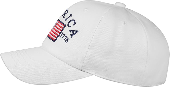 IIN American Flag Baseball Cap for Men Women Low Profile USA Army Tactical Operator Military Plain Dad Hat