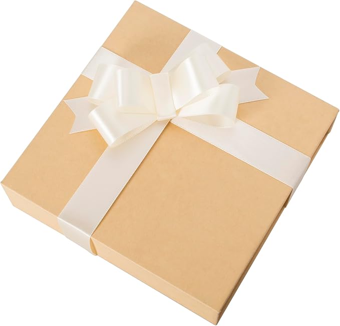 1 Inch Ivory Ribbon, 50 Yards Craft Polyester Satin Ribbon Perfect - Image 4