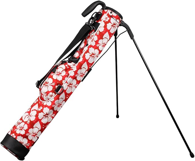 Orlimar Pitch ’n Putt Lightweight Sunday Golf Bag with Stand, Ultra-Light Carry Design, Two-Way Divider Top, Shoulder Strap, Compact Carry Golf Bag for Men & Women