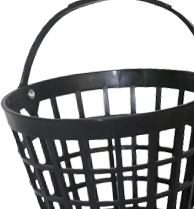 SM SunniMix Unbreakable Golf Ball Basket, Golfball Container with Handle Ball Holder Contains 25/50/100 Balls Range Accessories