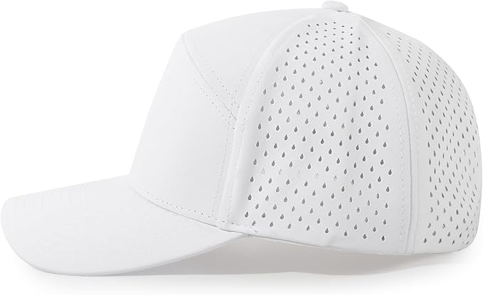 HH HOFNEN Quick Dry Baseball Cap Mesh Snapback Hat Sun and Rain Protection Structured Golf Trucker Hats for Men Women