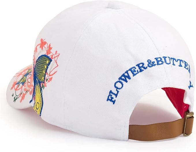 Trucker Hats California H Womens Hat Trendy Creativity Flowers Butterfly Sequins Embroidered Baseball Cap