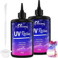 UV Resin 500g, Upgraded Formula & Crystal Clear by Honcaring