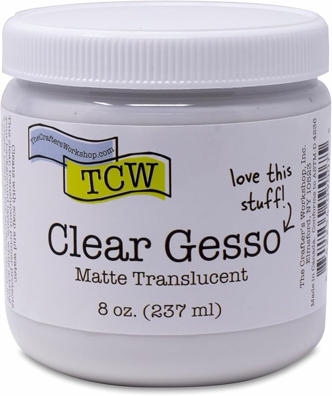 The Crafter's Workshop Clear Gesso Primer by TheCraftersWorkshop