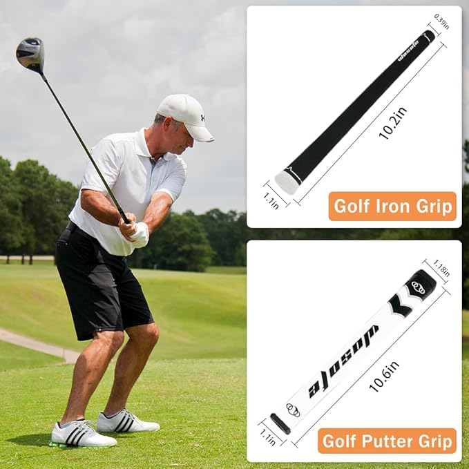 wosofe Golf Club Regrip Vise Tool,Golf Club Gripping Station Quick Shaft Clamp,Grip Replacement Tool,Package Rubber Non-Slip Manual Handle Easy to Install Detachable,Golf Workshop Supplies