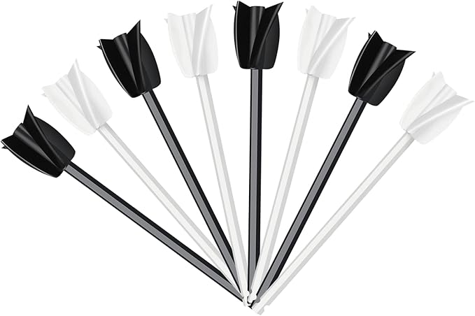 8 Pcs Resin Mixer Paddles for Resin Drill, Epoxy Mixer Attachment for Drill by Riomh