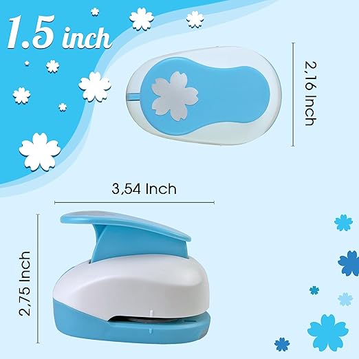 Flower Hole Punch for Paper Crafts, 1.5-Inch Across, Cherry Blossoms Punch - Image 2