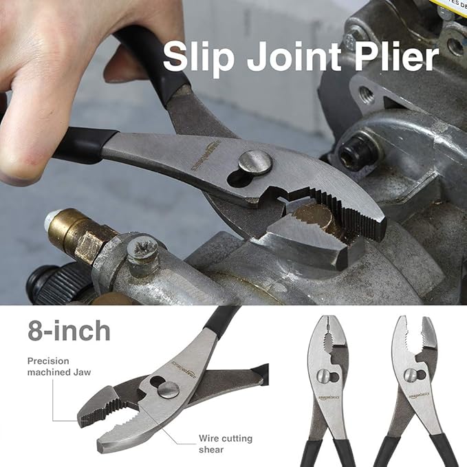 Amazon Basics Pliers Set, Hand Tools - Image 6