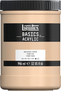 Liquitex BASICS Acrylic Paint, 946ml Jar, Unbleached Titanium by Liquitex