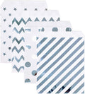KEYYOOMY 100 Pcs Silver Candy Buffet Bags Small Cookie Bags Polka Dot Paper by KEYYOOMY