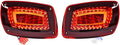 Golf Cart LED tail Lights, 12V Rear Lights with 4 Wire for 2016 + EZGO RXV,Replace Brake Lights Assembly for EZGO RXV 2016+ Gas & Electric Models