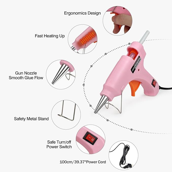 Mini Hot Glue Gun, Hot Melt Gun - Image 4