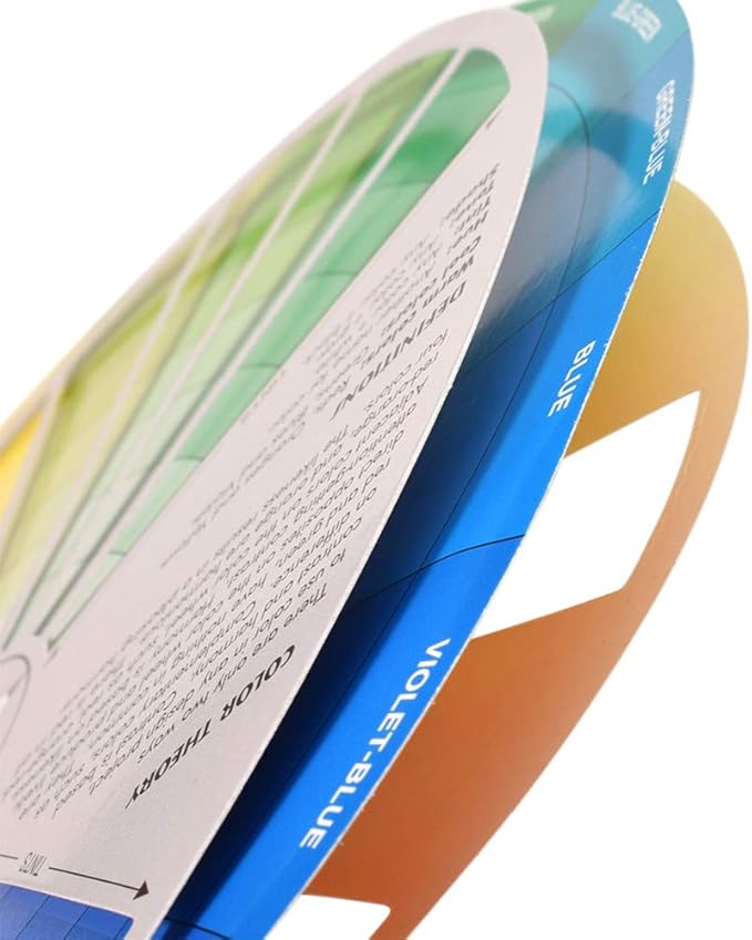 Creative Color Wheel, Paint Mixing Learning Guide Art Class Teaching Tool - Image 6