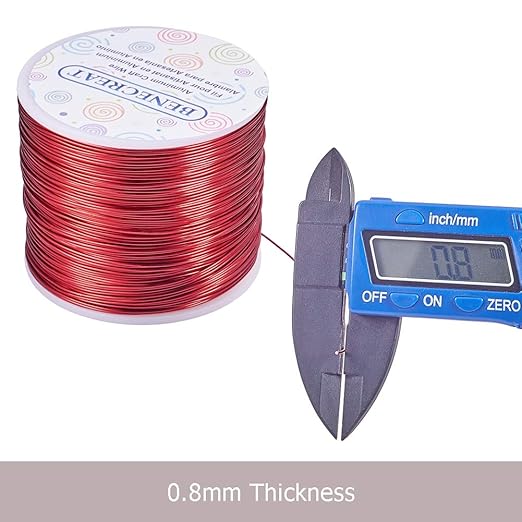 BENECREAT 20 Gauge Aluminum Wire - 770FT Anodized Colored Wire - Image 8