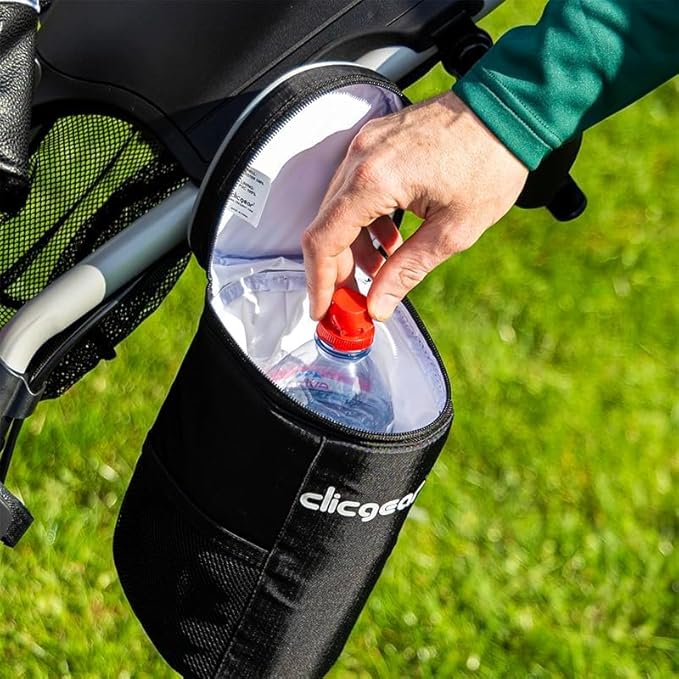 Clicgear Golf Trolley Cooler Tube Insulated Drinks Bag,Black