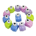 Punch Craft Set, 12 Pack Multicolored Shapes Hole Punch Great by kawendite