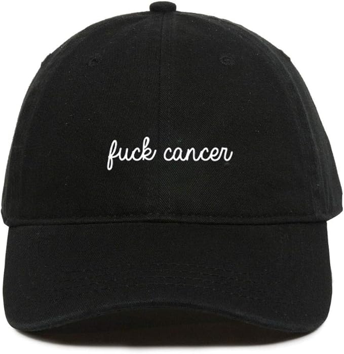 DSGN By DNA Fuck Trump Embroidered Baseball Cap Cotton Adjustable Dad Hat