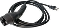 JOEEGO Charging Power Cord Assembly Compatible with Evolution EV Golf Carts, 16A 110V~220V, UL Listed, Replaces OEM# 2.04.0620 (Black 10ft)