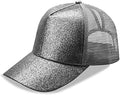 Criss Cross Hat Washed Distressed Baseball Cap Ponytail Hat High Messy Bun Ponycap for Women
