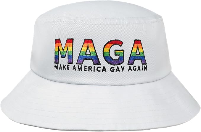 Gay Pride Rainbow Trucker Hat for Men and Women LGBT Embroidered Adjustable Washable LGBTQ Baseball Cap Gifts
