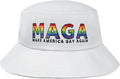 Gay Pride Rainbow Trucker Hat for Men and Women LGBT Embroidered Adjustable Washable LGBTQ Baseball Cap Gifts