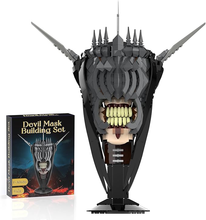 Lord Mouth of Sauron Building Toys Sets, Movie Model Figures, Halloween by aphpaio