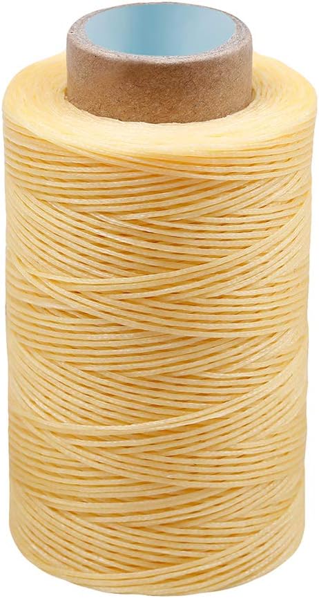 284 Yards Waxed Thread, 210D Heavy Duty Wax Upholstery Thread by BUTUZE