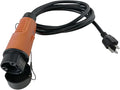 ETL Listed Y-30 Golf Cart Charging Power Cord for Coleman DR48V & Kandi AGM Kruiser 4P EV, 14 AWG Heavy Duty Charge Cable, Orange 8.2 ft