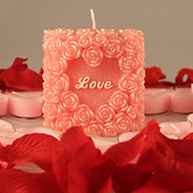 3D Rose Silicone Candle Molds Soap Molds Lovely Wedding Candle Molds Fondant - Image 3