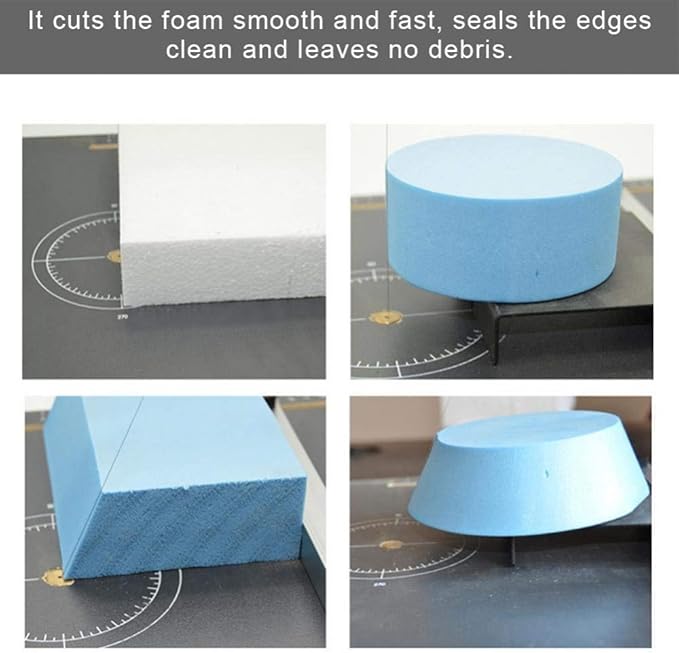 Foam Cutting Machine, Board Hot Wire Styrofoam Cutter Foam Cutting Tool Working - Image 6