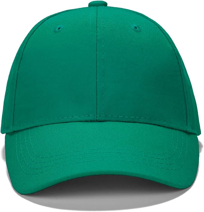 Edoneery Baseball Cap for Kids-Adjustable Washed Cotton Golf Toddler Hat for Boys & Girls