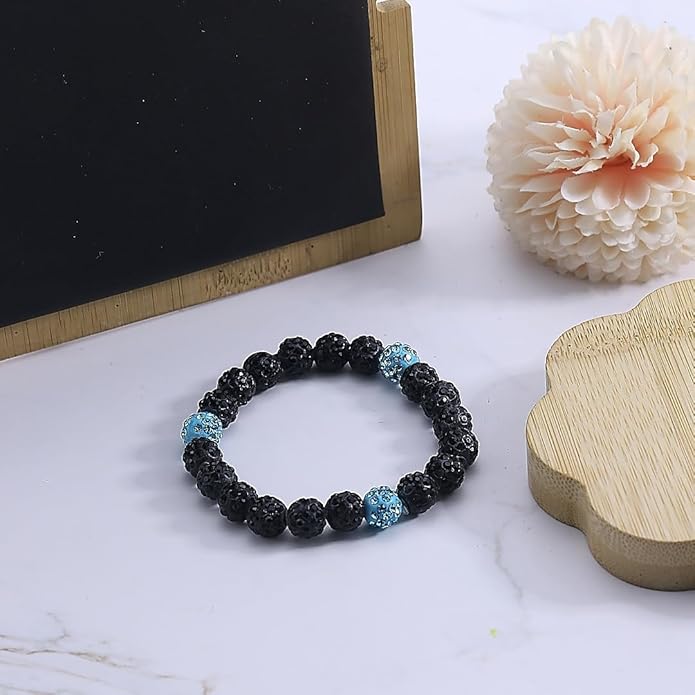 Baseball Bracelet for Women Men Baseball Mom Accessories Essentials Stuff Sparking Bead Bracelet Jewelry Baseballs Sport Fan Bracelet for Sports Game Team