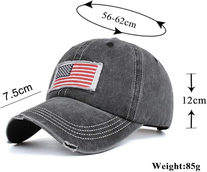 Criss Cross Hat Washed Distressed Baseball Cap Ponytail Hat High Messy Bun Ponycap for Women