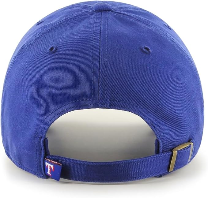 47 Brand MLB Team Color Home Primary Logo Clean Up Adjustable Baseball Cap Hat, Adult One Size Fits All