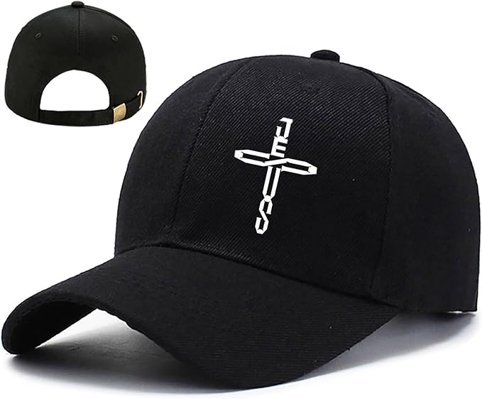 Baseball Hats for Men Hats Baseball Cap Snapback Hats for Men Christian Jesus Cross Hats