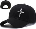 Baseball Hats for Men Hats Baseball Cap Snapback Hats for Men Christian Jesus Cross Hats