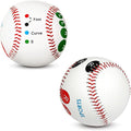 LOOEEL 2 PCS Pitch Practice,Training Baseball Pitching Grip Pitch Practice,Finger Placement Markers Baseball Training Equipment for Teenagers Beginners to Learn Multiple Baseball Grips.-Soft/Hard