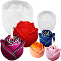 2 Pack Rose Candles Molds for Candle Making, 3D Rose Flower Silicone Molds for by ZQYSING
