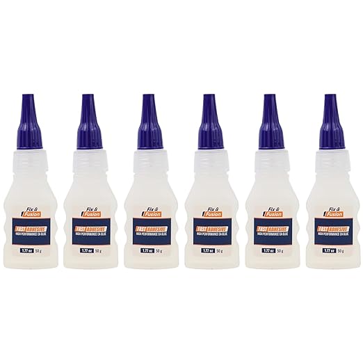 FIX & FUSION Ca Super Glue, Fast Adhesive/Cyanoacrylate Glue by FIXFUSION