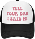 Funny Trucker Hat for Women Hot Pink Funny Gag Trucker Hats for Men Girls Trip