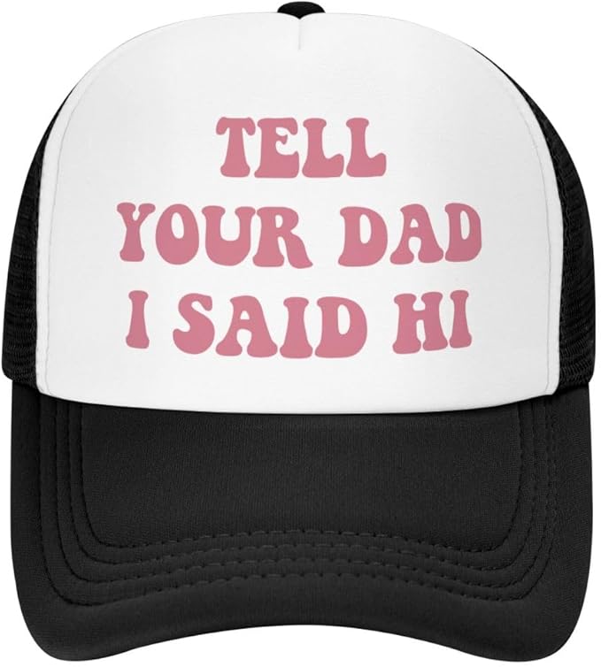 Funny Trucker Hat for Women Hot Pink Funny Gag Trucker Hats for Men Girls Trip