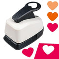 Heart Hole Punch 1 inch Heart Punch by HKKYOArtsCrafts