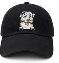 Pet Dog Lover Gifts,Embroidered Dog Baseball Hats for Men Women Dad Mom