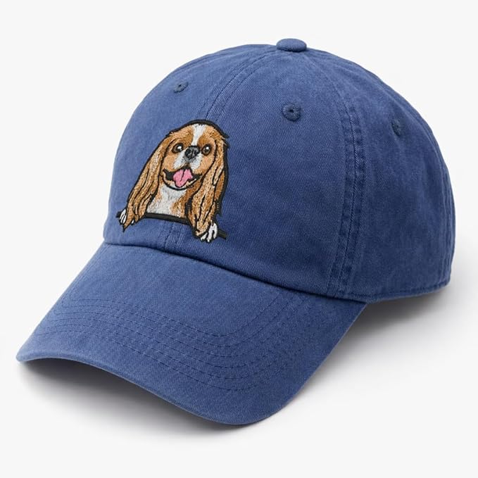Pet Dog Lover Gifts,Embroidered Dog Baseball Hats for Men Women Dad Mom