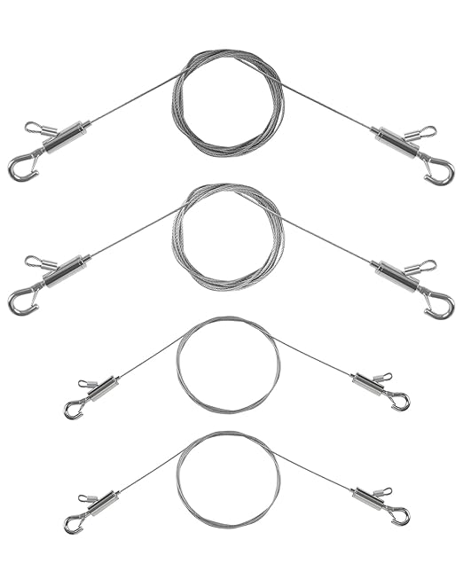 Adjustable Picture Hanging Wire, Stainless Steel by Stalishare